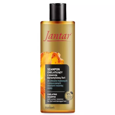 Jantar Farmona Moc Bursztynu szampon chelatuj�cy z esencj� bursztynow� 5w1 300 ml
