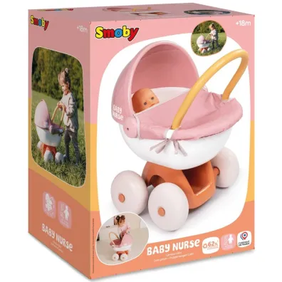 W�zek z plastikowym daszkiem Baby Nurse Smoby