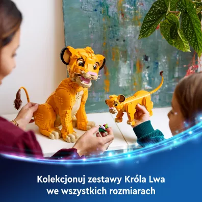 LEGO Disney Classic Kr�l Lew — lwi�tko Simba 43243