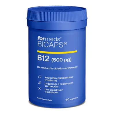 Formeds Bicaps B12 Suplement diety 60 kaps.