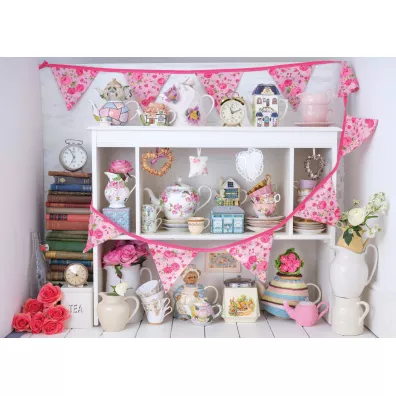 Puzzle 1000 el. Premium Quality. Czas na herbat� Schmidt