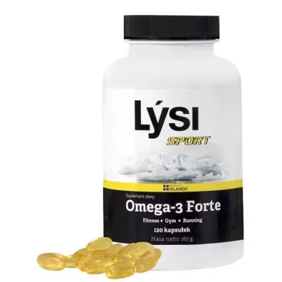 Lysi Sport Omega 3 Forte suplement diety 120 kaps.