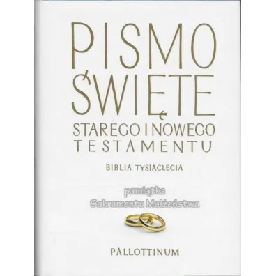 Biblia Tysi�clecia Pami�tka Sakramentu Ma��e�stwa