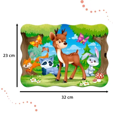 Puzzle 30 el. A Deer AND Friends Castorland