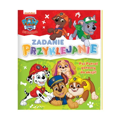 Psi Patrol. Zadanie Przyklejanie. Psi Patrol gotowy do akcji