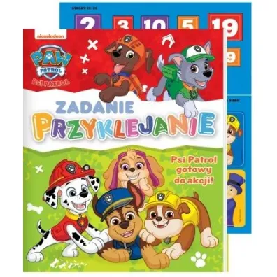 Psi Patrol. Zadanie Przyklejanie. Psi Patrol gotowy do akcji