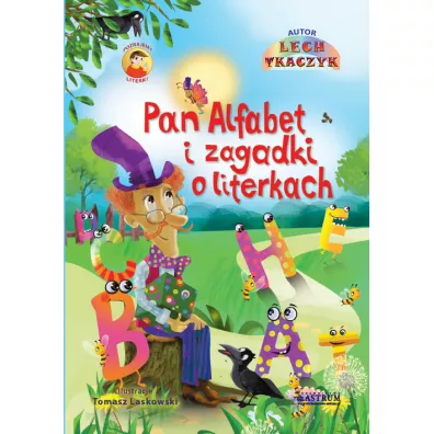 Pan Alfabet i zagadki o literkach + CD - Lech Tkaczyk
