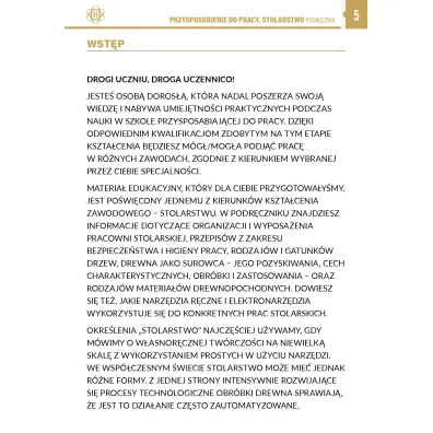 Przysposobienie do pracy Stolarstwo Podr�cznik dla uczni�w z niepe�nosprawno�ci� intelektualn�