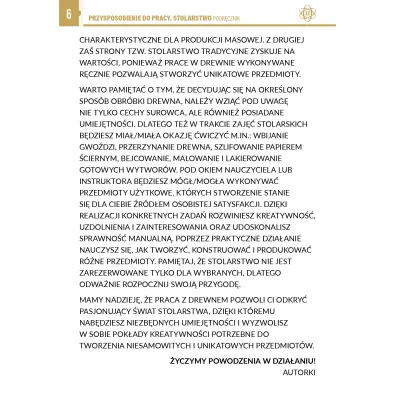 Przysposobienie do pracy Stolarstwo Podr�cznik dla uczni�w z niepe�nosprawno�ci� intelektualn�
