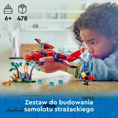 LEGO City Straacki samolot ratunkowy 60413