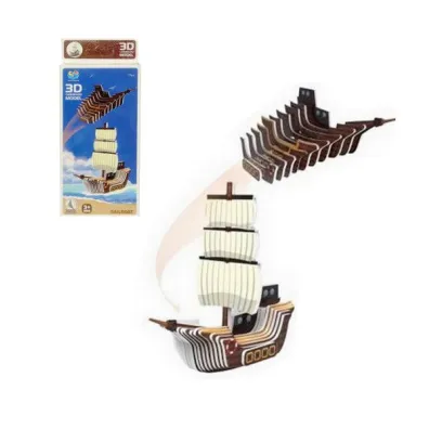 Puzzle 3D statek �aglowiec Swede