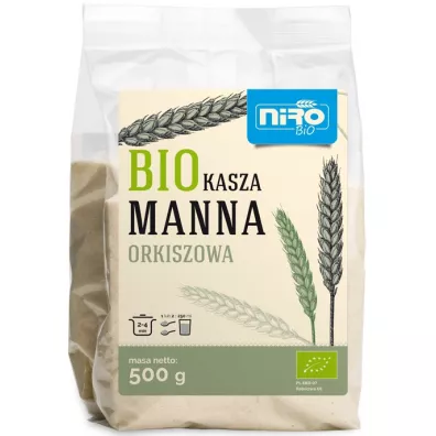 Niro Kasza manna orkiszowa 500 g Bio