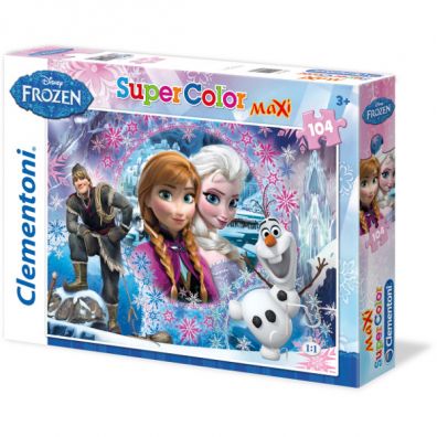Puzzle 104 el. Maxi Frozen 23662 Clementoni
