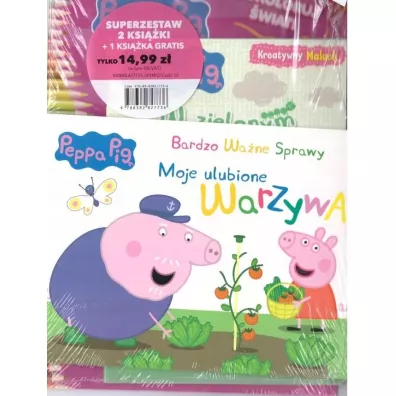 Zestaw 3 ksi��eczek: �winka Peppa