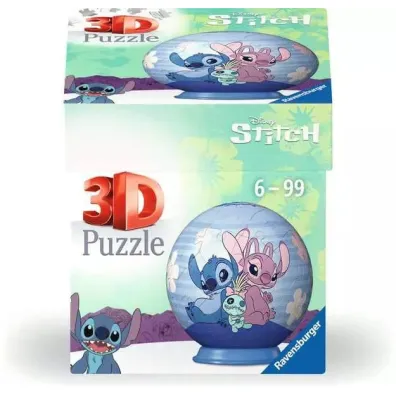 Puzzle Kula 54 el. 3D Stitch 3 Ravensburger