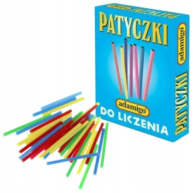 Patyczki do liczenia kr�tkie Adamigo