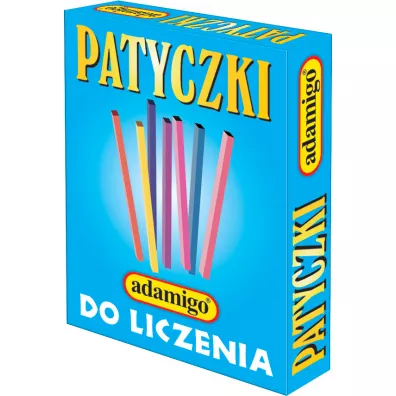 Patyczki do liczenia krtkie Adamigo