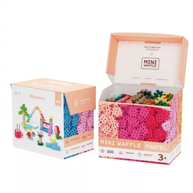 Marioinex Mini Waffle Pastel 300 element�w