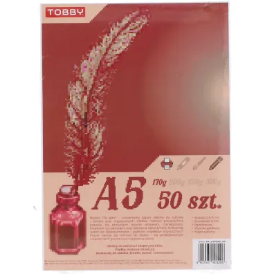 Tobby Brystol A5 170g 50 szt.