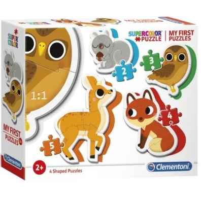 Moje pierwsze puzzle - Zwierz�ta le�ne Clementoni