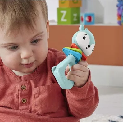Fisher-Price. Grzechotka klekocz�cy Jelonek Mattel