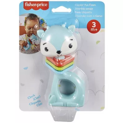 Fisher-Price. Grzechotka klekocz�cy Jelonek Mattel