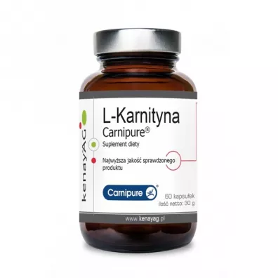 Kenay L-Karnityna Carnipure suplement diety 60 kaps.