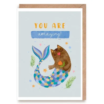 Cardie Kartka okoliczno�ciowa Syrena You are amazing!