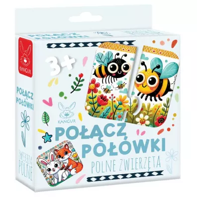 Puzzle Pocz Powki Polne Zwierzta 3+ Kangur