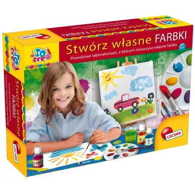 IO Creo Stw�rz w�asne farbki * Lisciani