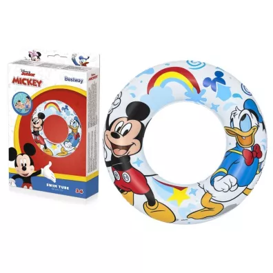Pompowane koo do pywania Myszka Mki 56cm Bestway