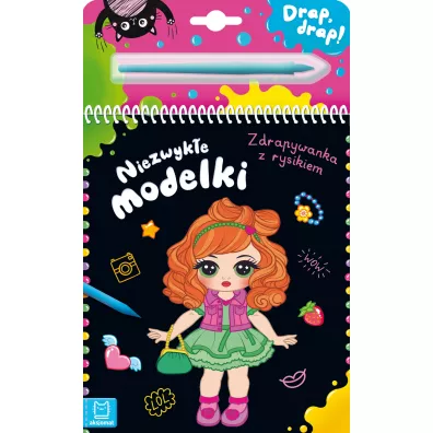 Niezwyk�e modelki. Zdrapywanka z rysikiem - Anna Podg�rska