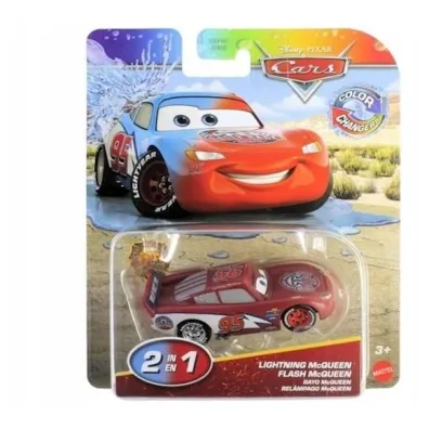 Cars Auta Auto zmieniaj�ce kolor Mattel