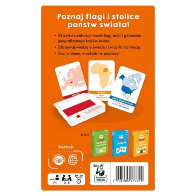 EDUseria. Flagi �wiata. Gra karciana. Kapitan Nauka Edgard