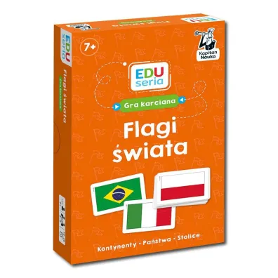EDUseria. Flagi �wiata. Gra karciana. Kapitan Nauka Edgard