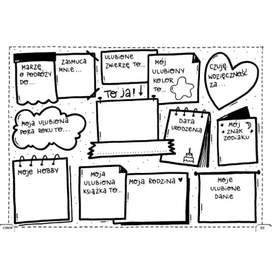 Sketchnotkowy blok na ca�y rok. Graficzne karty pracy dla klas 1-3