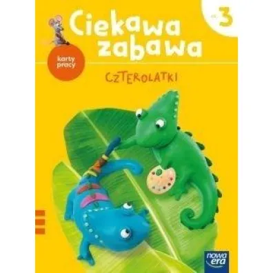 Ciekawa zabawa 4-latki. Karty pracy. Cz�� 3 - Magdalena Ledwo�