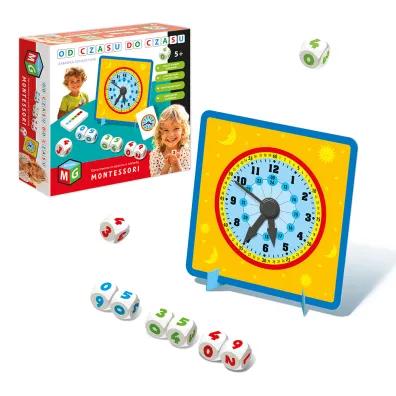 Od czasu do czasu - Zegar edukacyjny Montessori Multigra