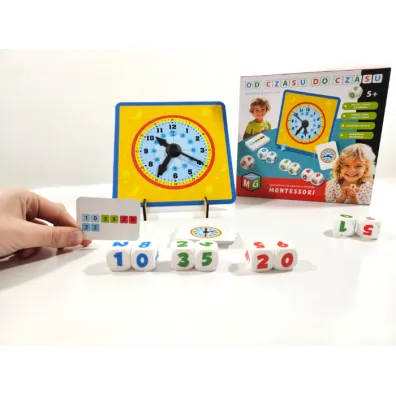 Od czasu do czasu - Zegar edukacyjny Montessori Multigra