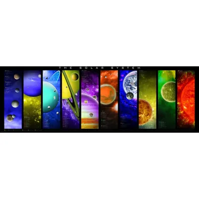 Puzzle 1000 el. The Solar System Eurographics