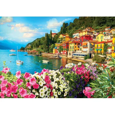 Puzzle 1000 el. W�ochy, Jezioro Como Eurographics