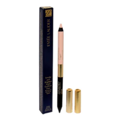 Est�e Lauder Smoke And Brighten Kajal Eyeliner Duo kremowa kredka do oczu 2w1 Noir/Cream 0.5 g