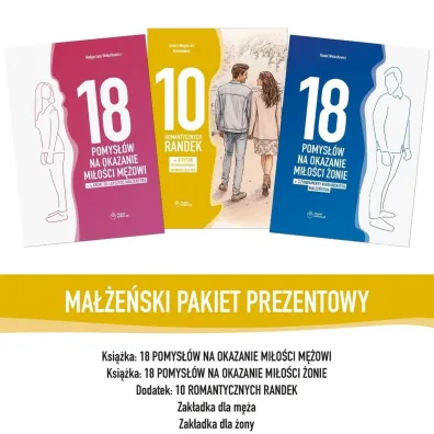 Pakiet dla ma��e�stw: 18 pomys��w na okazanie... - Daniel  Wo�ochowicz, Ma�gorzata  Wo�ochowicz