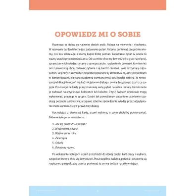 Opowiedz mi o sobie. Materia�y dla uczni�w z problemami w komunikowaniu si�