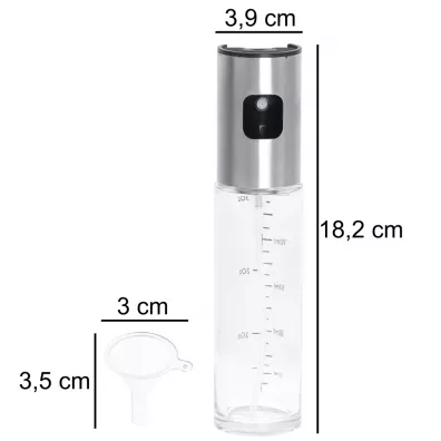 Spryskiwacz do oleju oliwy dozownik w sprayu ze skal 100ml