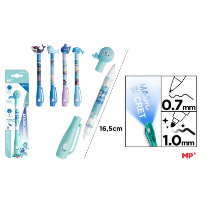 Mp Main Paper D�ugopis Szpiegowski UV z podw�jn� ko�c�wk� Morskie Zwierzaki mix 0.7/1.0mm