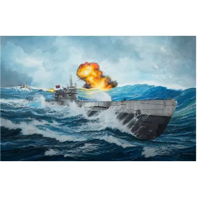 German Submarine Type IX C/40 U190 Revell