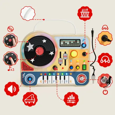 Top Bright Interaktywna tablica muzyczna Ma�y DJ 36m+