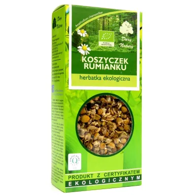 Dary Natury Herbatka koszyczek rumianku 25 g Bio