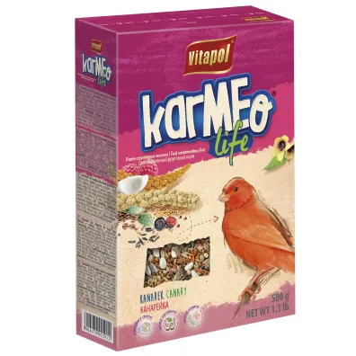 Vitapol Karmeo life owocowy pokarm dla kanarka 500 g